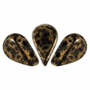 Les perles par Puca® Amos beads Jet bronze 23980/15496